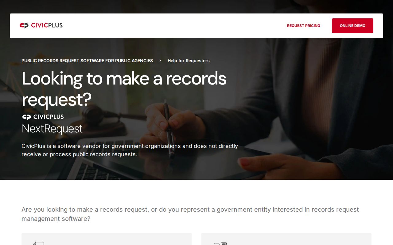 Montebello residents directory NextRequest public records portal